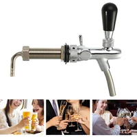 g58 beer faucet homebrew adjustable 4 inch draft stainless steel beer faucet shank with chrome plating tap dispenser barware
