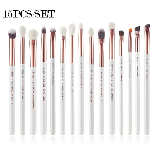 T217(15PCS) Jessup набор кистей для макияжа дропшиппинг pinceaux косметика "Maquillage" инструменты, тени для глаз, пудра Definer кисти букет невесты 6 штук в партии, 15 шт/25 шт - Handle Color: T217(15PCS)