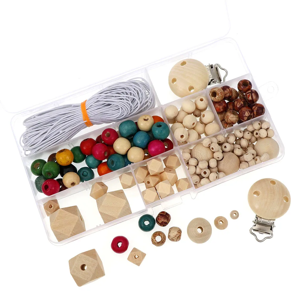 1 коробка набор бусин для прорезывателя зубов|Ювелирная фурнитура и компоненты| |