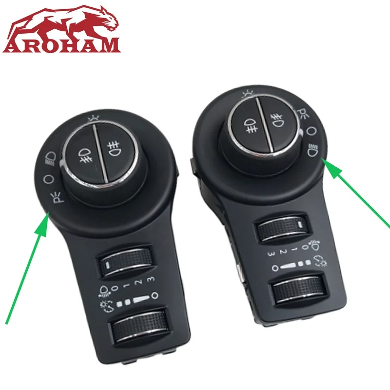Новинка 2014 2015 2016 2017 2018 Jeep Cherokee OEM переключатель фары 68156006AA 68156006AB
