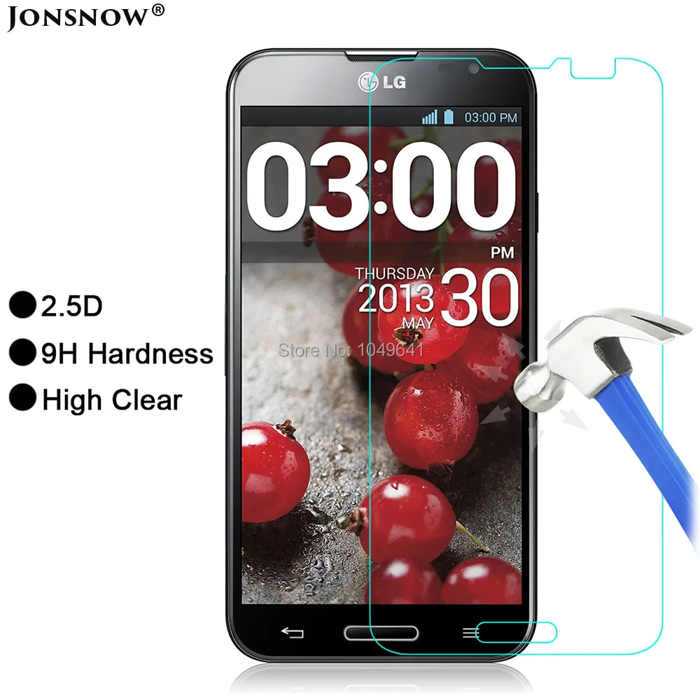 9H ЖК пленка из закаленного стекла для LG Optimus G Pro E980 E988 E986 F240 Передняя
