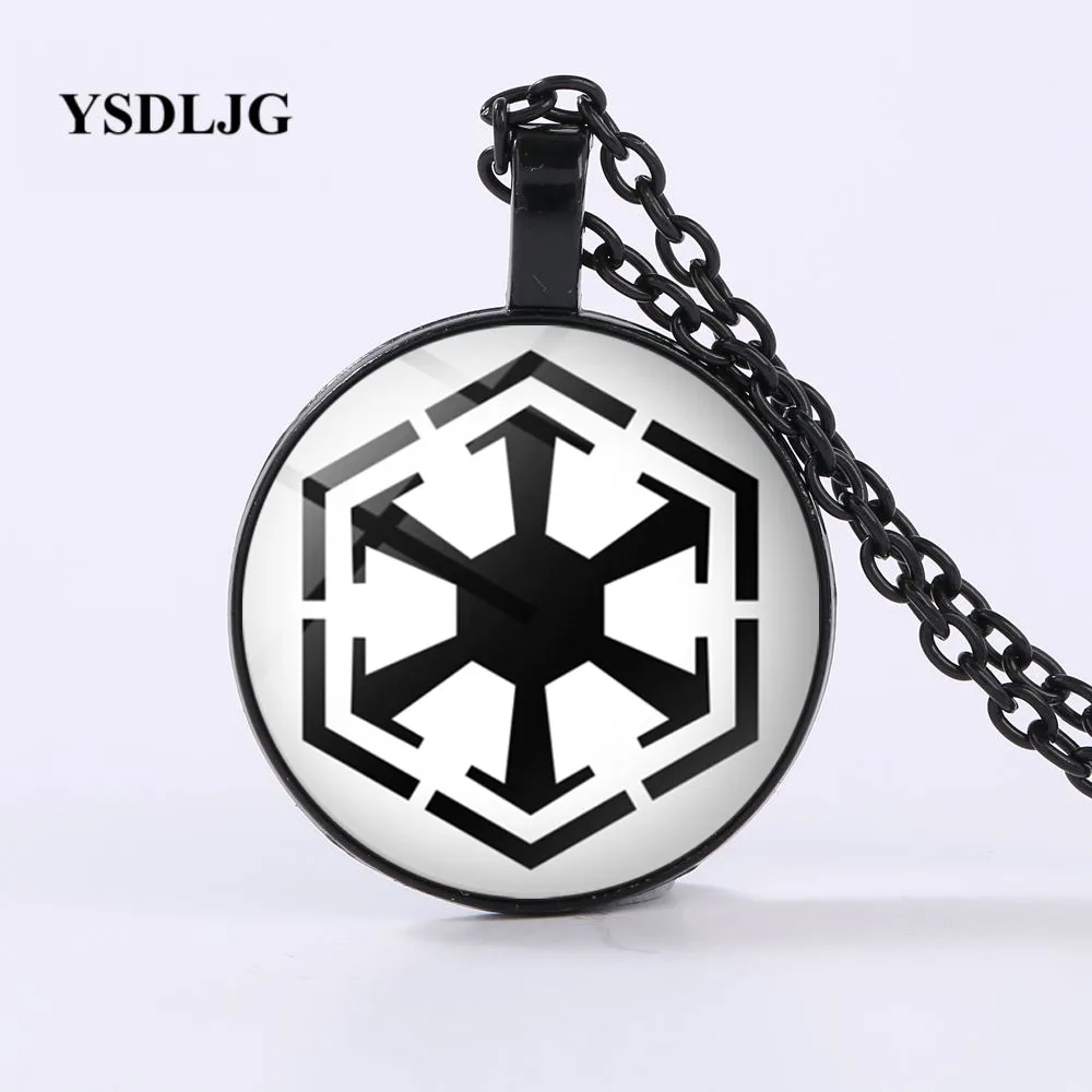 YSDLJG Новое прибытие Звездные войны ожерелье-Sith заказ эмблема