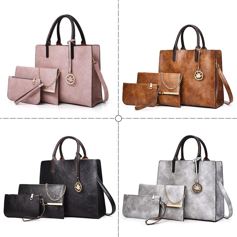 3 шт./компл. женские сумки для женщин роскошные дизайнерские через плечо Набор