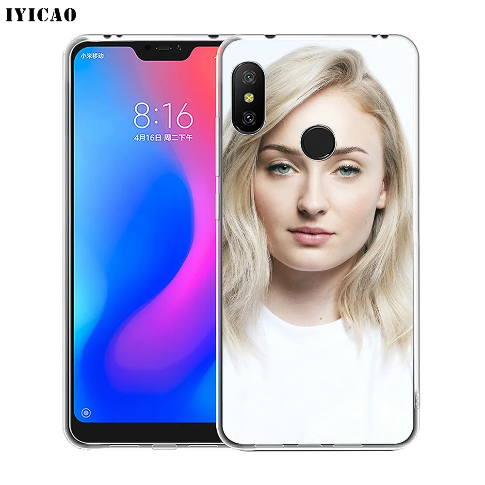 Мягкий силиконовый чехол для телефона IYICAO Sophie Turner Dark Phoenix Xiaomi Mi 9 8 SE 6 A1 A2 Lite F1 MIX2S