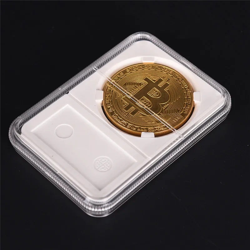 Новый 40 мм держатель для монет защитная коробка хранения монет|box case|box boxbox storage box |