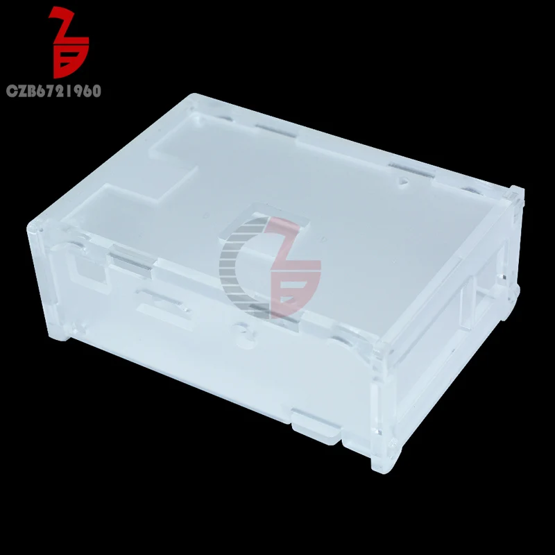 Прозрачный Акриловый Корпус для Raspberry Pi Model B со вставками SB пластиковый защитный