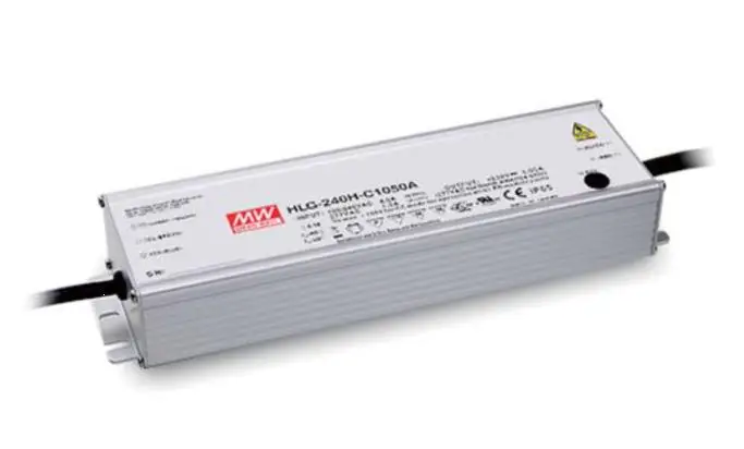 

HLG-240H-C1050A 250,6 Вт 250 мА Вт Светодиодный драйвер постоянного тока