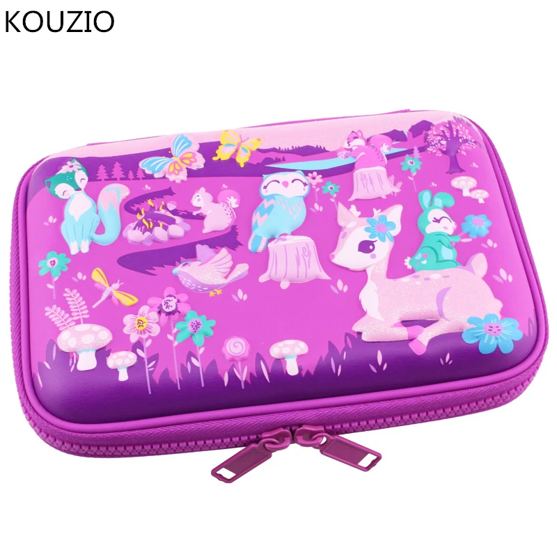 Школьный пенал trousse scolaire stylo розовый канцелярский черный astucci kawaii piurnik kotak pensil cute