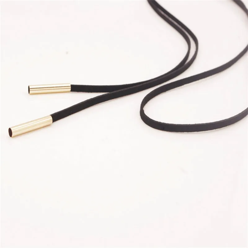 Женское длинное кожаное бархатное ожерелье чокер|black velvet choker necklace|chokers necklaces for