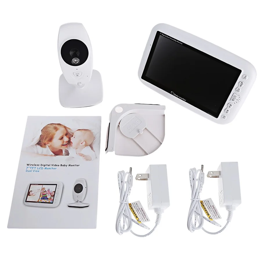 Камера WLSES babyphone с ЖК-экраном 7 0 дюйма видеоняня ИК-подсветильник ночное видение