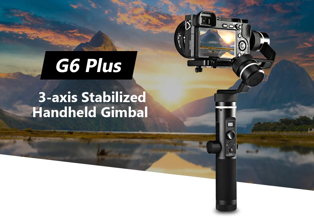 FeiyuTech G6 Plus 3 оси брызгозащищенный Ручной Стабилизатор для GoPro экшн-камеры/телефоны/беззеркальная камера s/Карманная камера