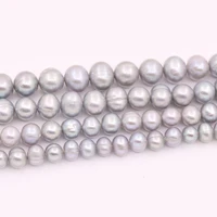 8mm 9mm freshwater freeform pearl loose beads choose color 14 long strand