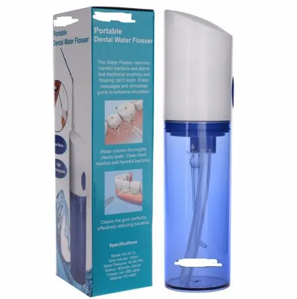 

150ml Water jet floss Dental Water Flosser Water Pick Oral Irrigator
