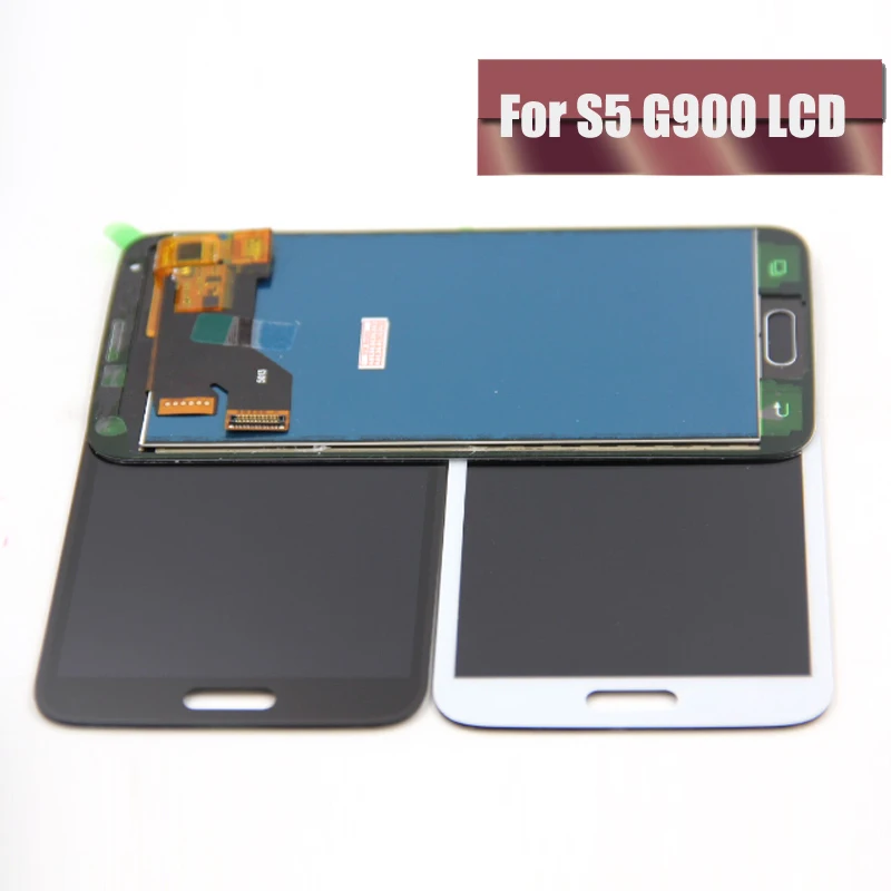 ЖК дисплей с сенсорным экраном и дигитайзером в сборе совместимый SAMSUNG Galaxy S5 G900F