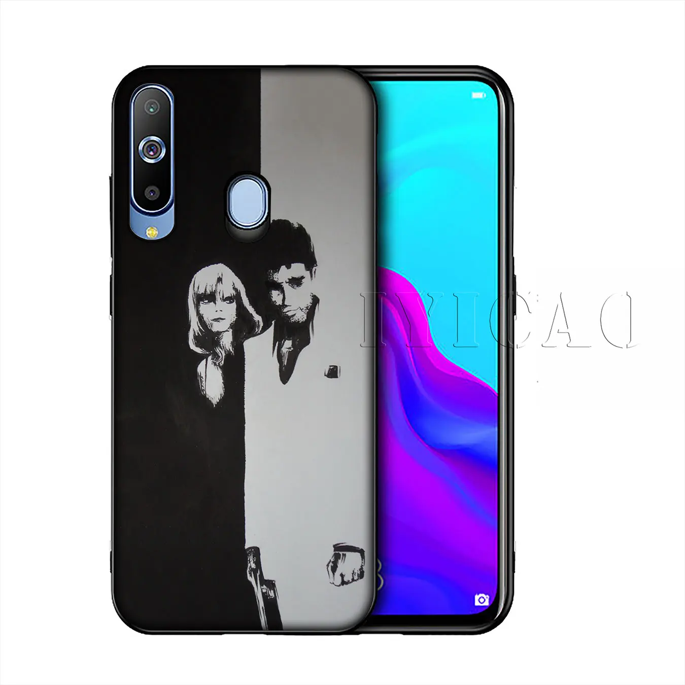 Scarface Тони Монтана роскошный высокий протектор на конце мягкий чехол для Samsung Galaxy