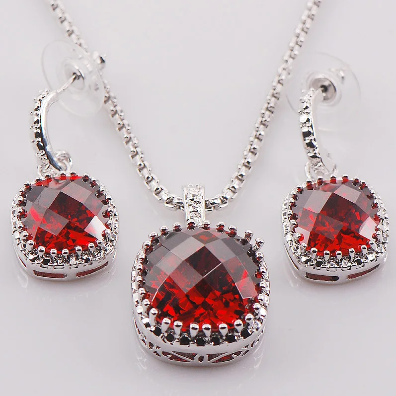 Новые серьги подвески с гранатом TT437|earring holder jewelry display|earrings diyearrings bezel |