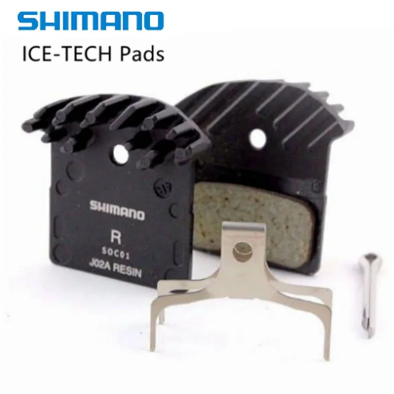 Тормозные колодки SHIMANO J02a J03a DEORE XT SLX J04C охлаждающие плавники Ice Tech тормозные для