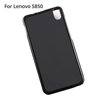 case for lenovo s850 silicon case phone cover frosted coque soft shell unti finger print matt back cover for lenovo s 850 bumper