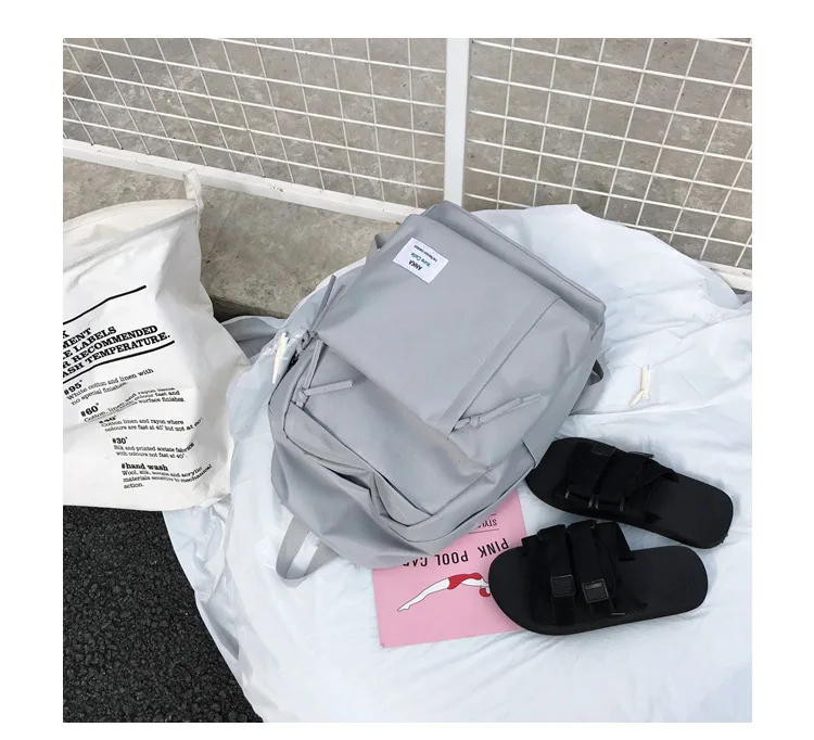 College High School Backpack for Teenage Girl Mochila Feminina Large Student Backpack Women School Bag Big Nylon Bagpack