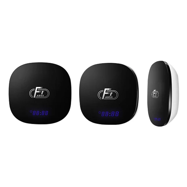 Wechip Smart Android 8,1 OS tv BOX 2 Гб 16 Гб 2,4G Wifi Amlogic S905W четырехъядерный медиаплеер Поддержка 3D HD телеприставка PK X96 mini