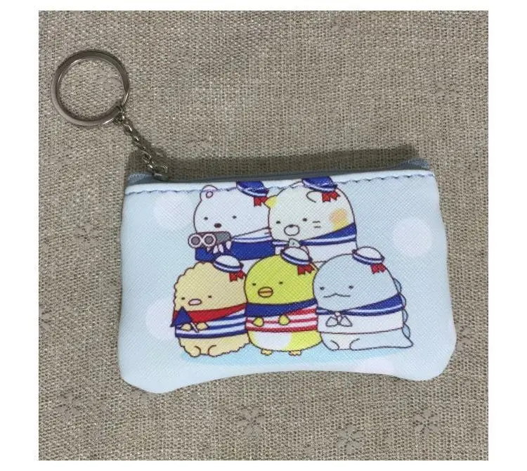 IVYYE Sumikko gurashi плюшевый кошелек мягкая кукла сумка милый мультфильм пушистые сумки мини мешок для игрушек малыш девочка подарки на день рождения Новинка
