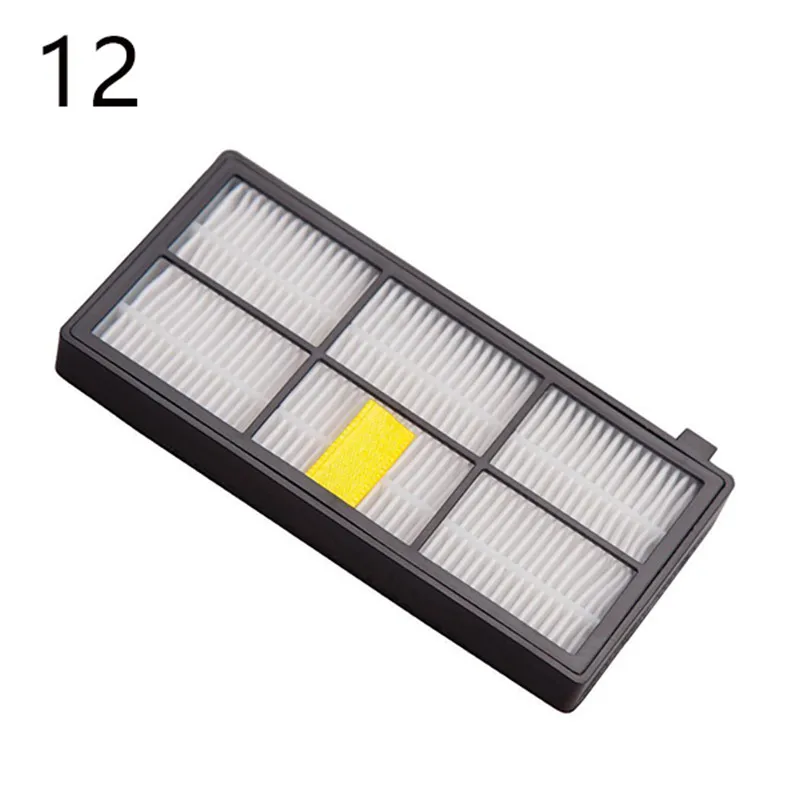 Top Sale 12Pcs High Quility HEPA Brush Filter Replacement For iRobot Roomba 800 900 Series 870 880 980 Vacuum Cleaner Part | Бытовая