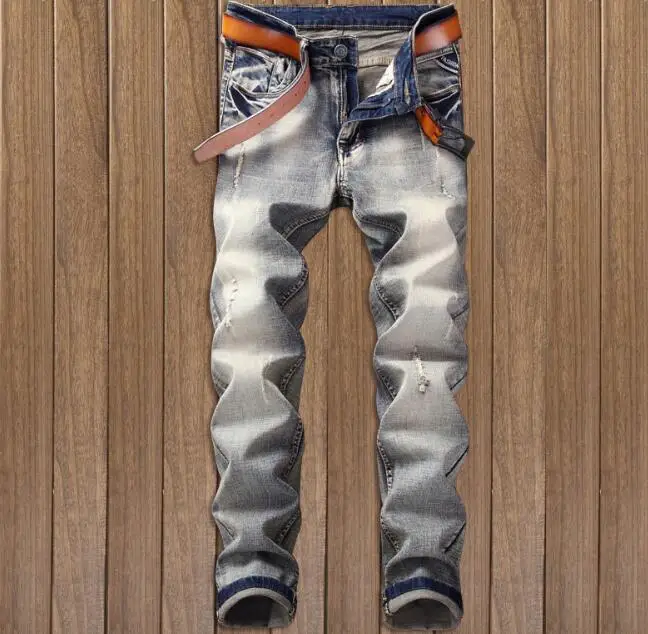 

2018 Stylish Free Shipping Men Pants Discount Jeans For Males