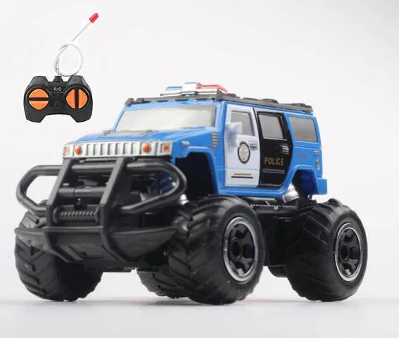 Hummer blue 1:43 пластик RC мини Hummer внедорожный багги rc электрический автомобиль модель игрушки с дистанционным управлением машины для горячих детей игрушки - Цвет: Hummer blue