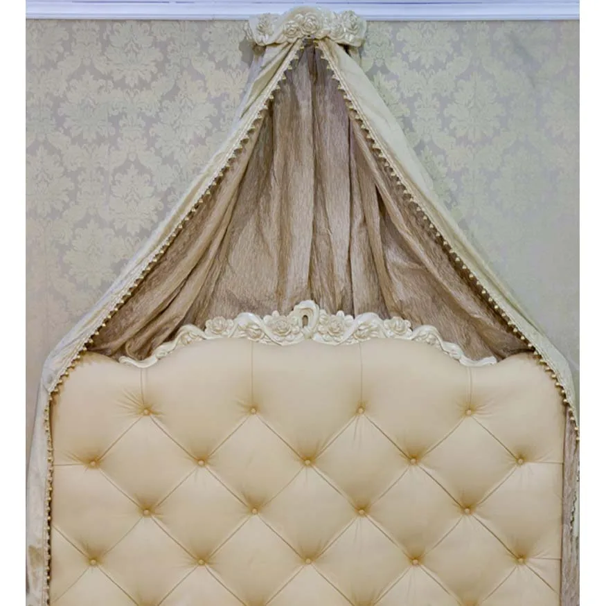 Виниловый тканевый фон для фотосъемки с изображением кровати изголовья |