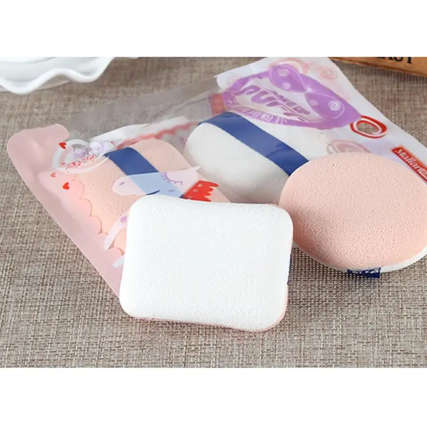 Новая мода высокое качество 2 шт. основа для макияжа красота косметическая губка