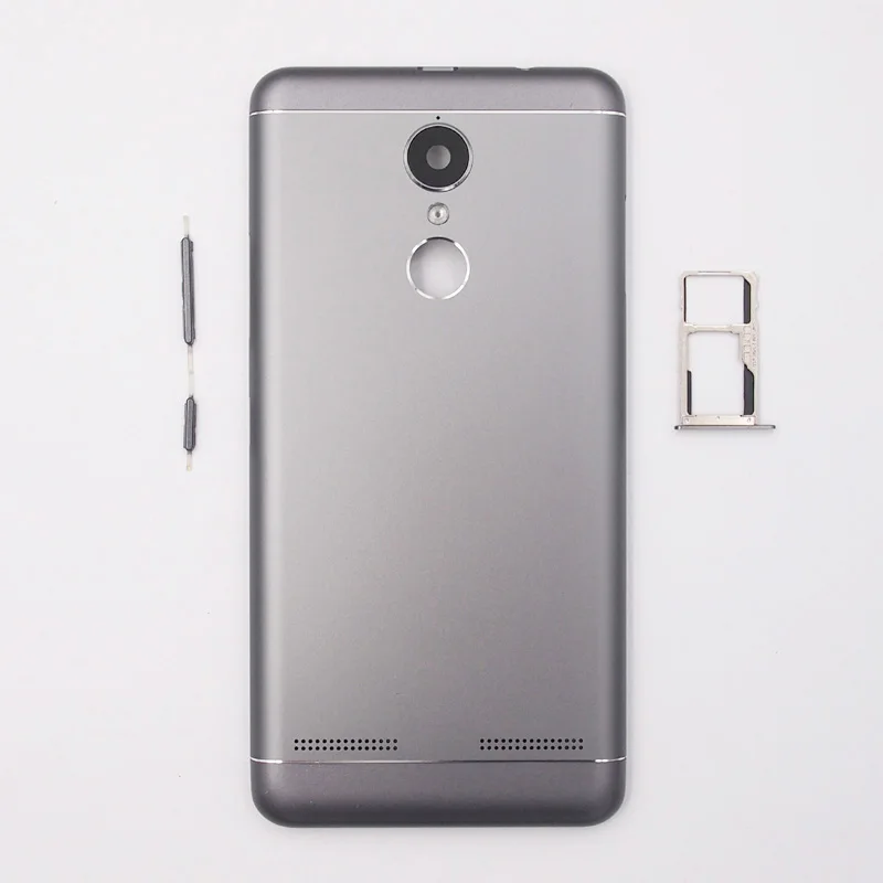 Black K6 Power BaanSam, чехол на заднюю крышку батарейного отсека для lenovo K6 power K33a42 с кнопками громкости питания+ лоток для sim-карт - Цвет: Black K6 Power