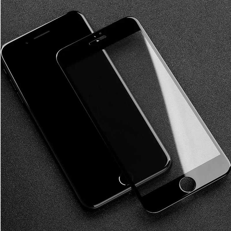 3D защитное закаленное стекло для iPhone 7 8 6s 6 plus полное покрытие защита экрана