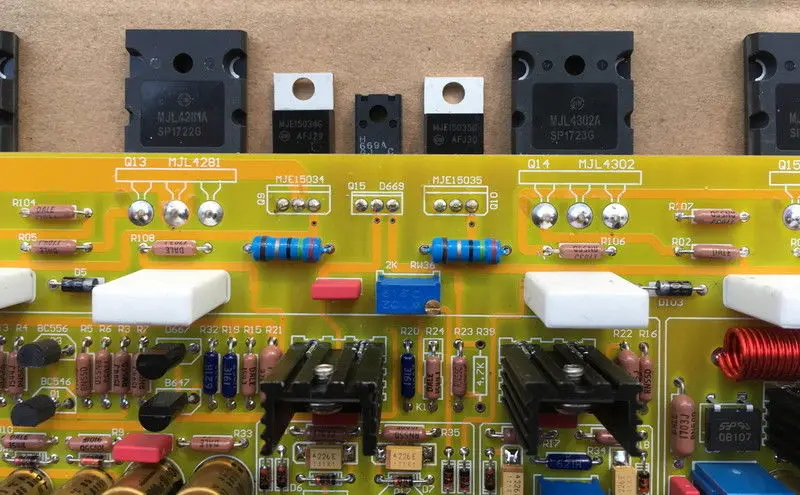 GZLOZONE одна пара чистый класс A Amp на печатной плате для печатных плат KRELL KSA50 50 Вт * 2