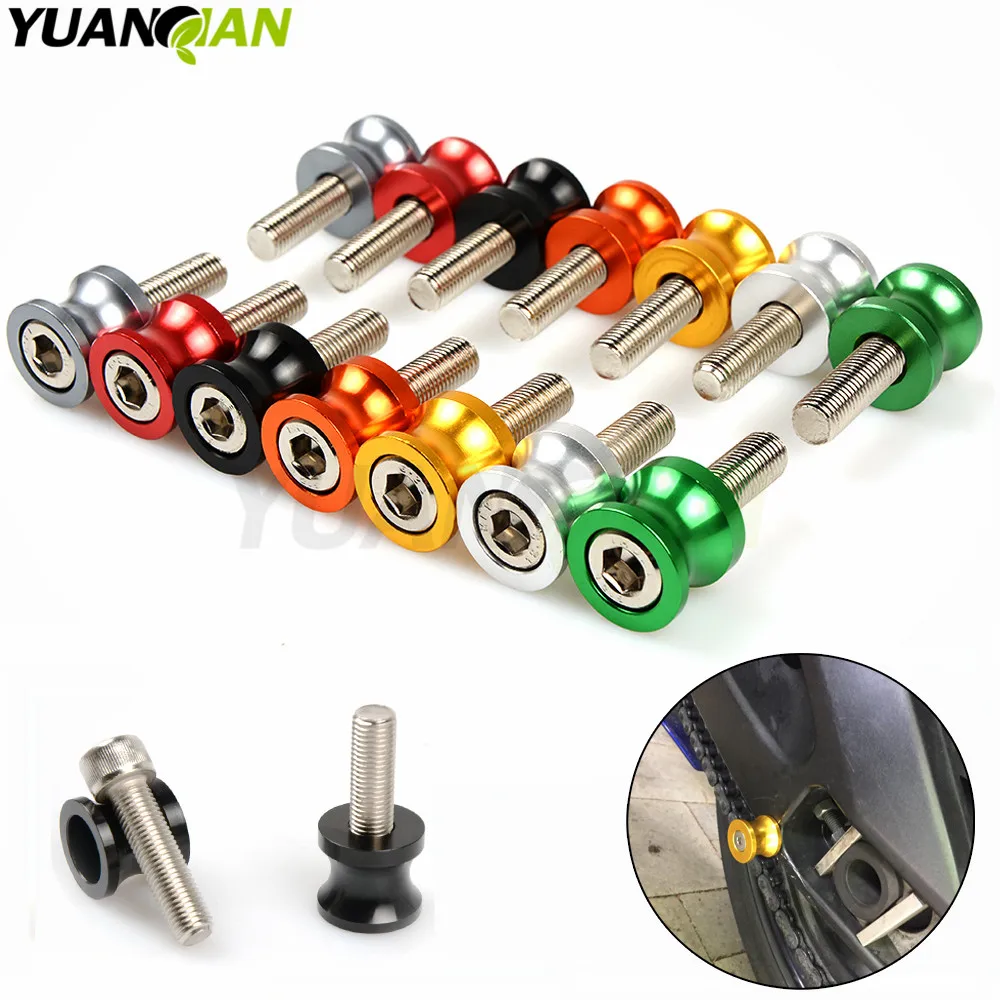

6 мм-10 мм мотоцикл части CNC Алюминиевые поворотные ручки, катушки, Слайдеры для Kawasaki z800 z1000 Yamaha TMAX-500 tmax-530 250 390
