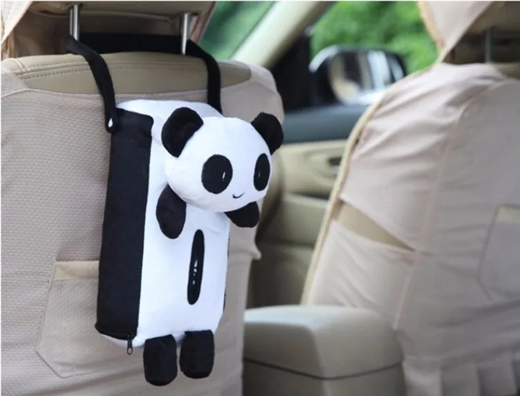 Автомобильная коробка kleenex, милая домашняя Автомобильная сумка, держатель, мультяшная тканевая коробка, органайзер на спинку сиденья, сумка для хранения, съемная тканевая автомобильная сумка для укладки - Название цвета: 1