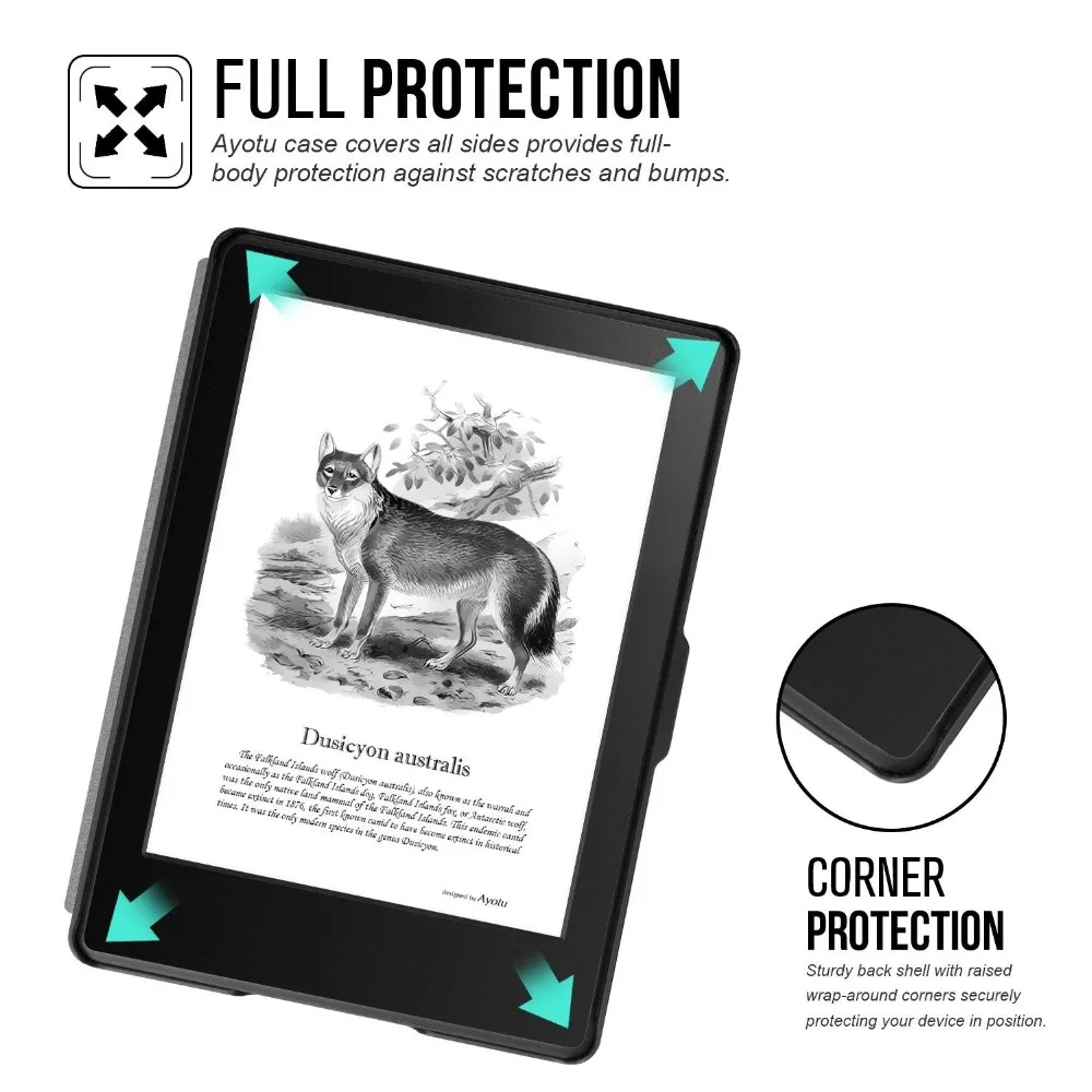 Чехол для Amazon Kindle 8th SY69JL 2016 умный чехол кожаный откидной противоударный защитный