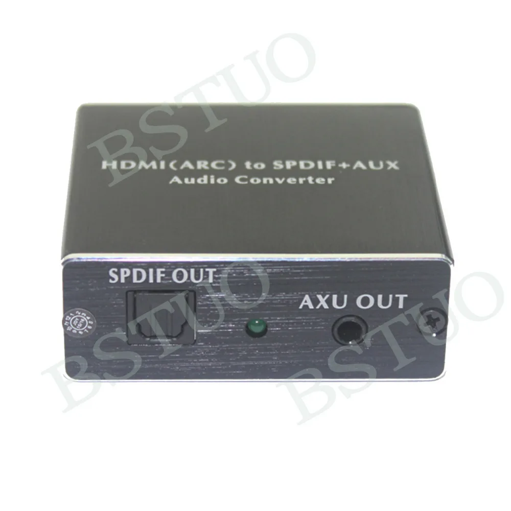 HDMI(ARC) к SPDIF + AUX аудио преобразователь HDMI ARC 192 кГц с кабелем toslink 1 м|KVM-переключатели|