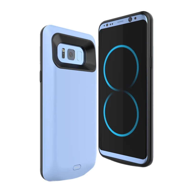 5000 мАч/5500 мАч Внешний аккумулятор чехол для телефона Samsung Galaxy S8 зарядное