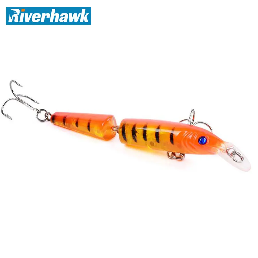 RiverHawk 2016 хорошая приманка для рыбалки minnow 5 шт. качественная профессиональная 10 см