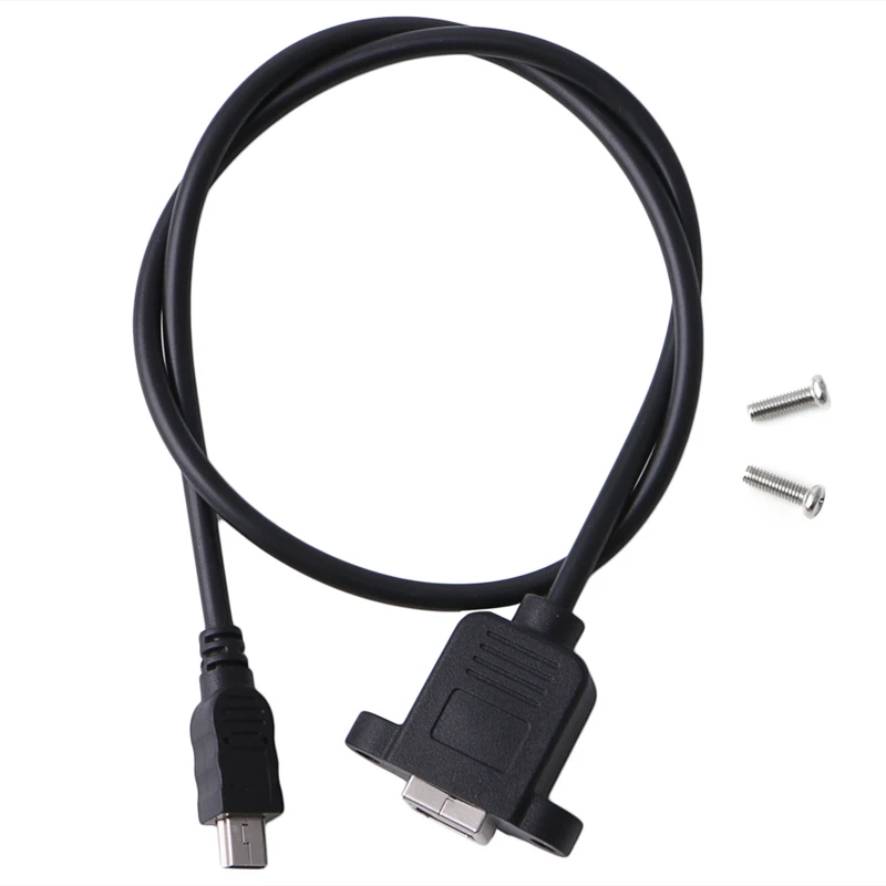 Кабель для крепления на панель принтера + винт Mini USB 5 Pin Male к 2 0 B Jack Female 3D