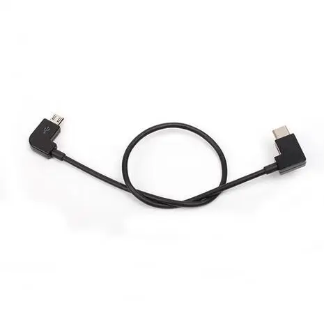 TYPE C Кабель для передачи данных для DJI Spark/MAVIC Pro/Mavic 2 Air control Micro USB для освещения/type C/Micro для IPhone для Pad для xiaomi huawei - Цвет: TYPE C