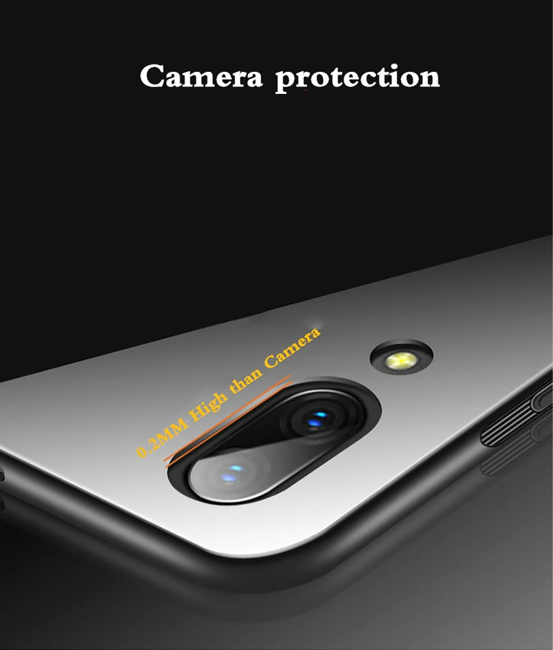 Защитный чехол Flyfeng для Vivo V11, чехол, роскошный жесткий противоударный чехол из закаленного стекла для задней панели Vivo V11 V 11, силиконовый чехол