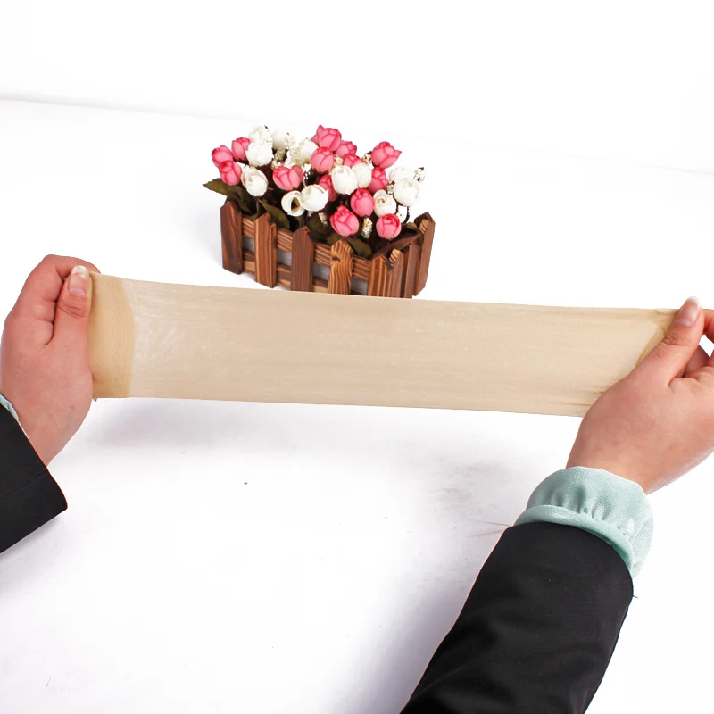 3 пары прозрачных шелковых носков с кристаллами женские летние тонкие носки по