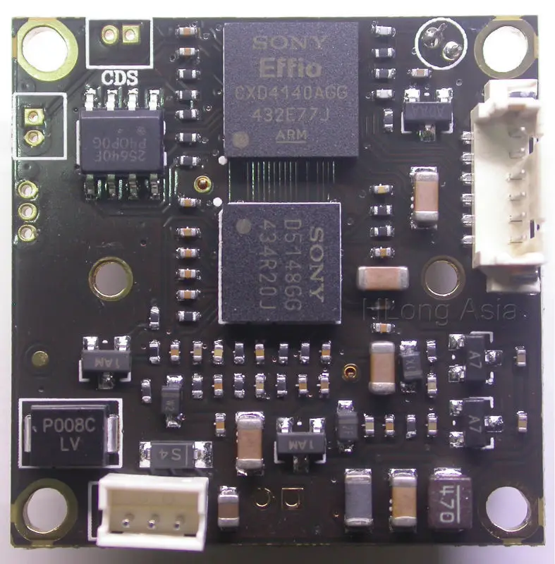 2 1 мм широкоугольный объектив малого размера 32x32 Effio E 1/3 &quotSony CCD ICX672/673 + CXD4140 плата