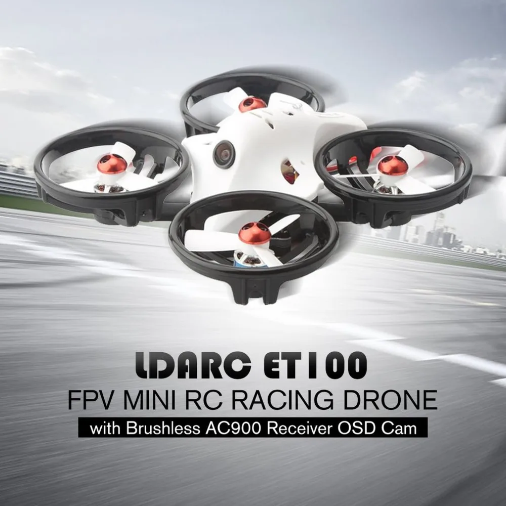 KINGKONG/LDARC ET 5,8G серия ET100 ET115 ET125 3S V2 микро FPV гоночный Дрон 800TVL камера 16CH 25mW 100mW VTX BNF