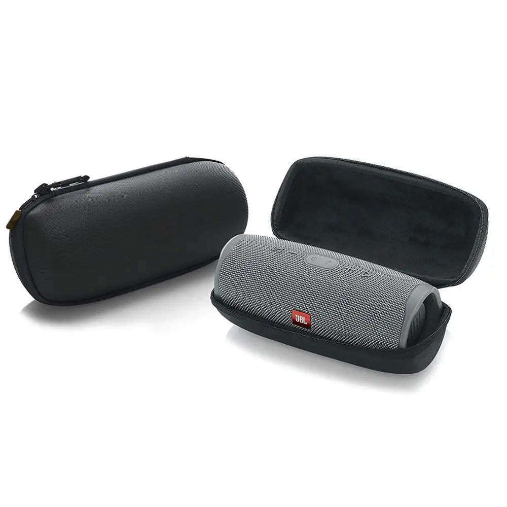 Чехол для переноски JBL Charge 4, Bluetooth, Портативная колонка, прочный корпус из ЭВА с застежкой на молнии и карабином, стильный зажим для зарядки 4