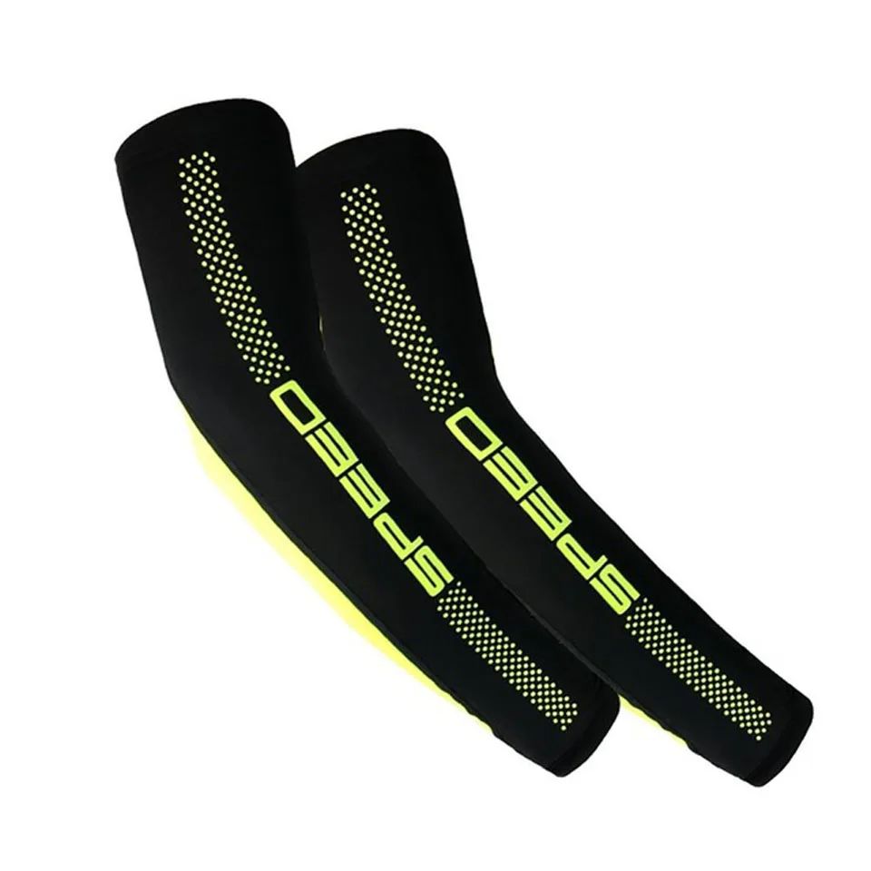 

Loogdee 1 Pair Men Cycling Running Bicycle UV Sun Protection Cuff Cover Protective Arm Sleeve Bike Sport Arm Warmers Sleeves