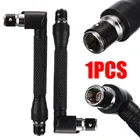 Черная L-образная Шестигранная Отвертка 14 дюйма, отвертка с двумя головками под углом 90 градусов, универсальный ключ, гаечный ключ 6,35 мм, инструмент для стандартного использования