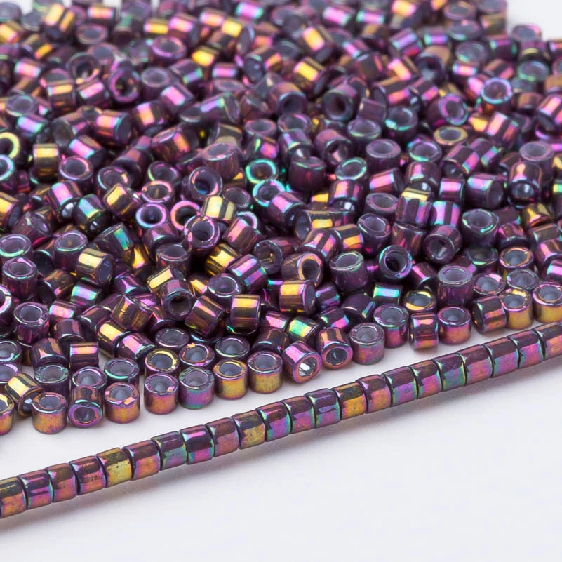 DB1013 Taidian Beadwork металлические бусины Miyuki Delica 11/0 для бисера браслет 1,6x1,3 мм японский бисер поставщик 10 г/лот около 2000 штук - Цвет: DB1013