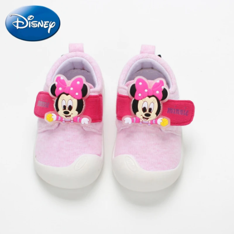 Disney/милая детская повседневная обувь; Новинка года; нескользящая легкая модная детская обувь для путешествий; бархатная сетчатая обувь с героями мультфильмов